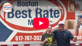 5-star Google review for Boston Best Rate Movers — Waltham home move, fast and professional crew