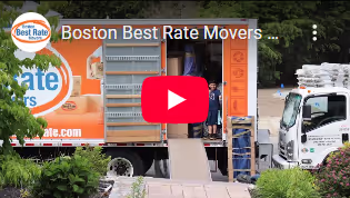 5-star Google review for Boston Best Rate Movers — long-distance Boston-to-New-York move