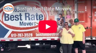5-star Google review for Boston Best Rate Movers — Dorchester apartment move, friendly crew