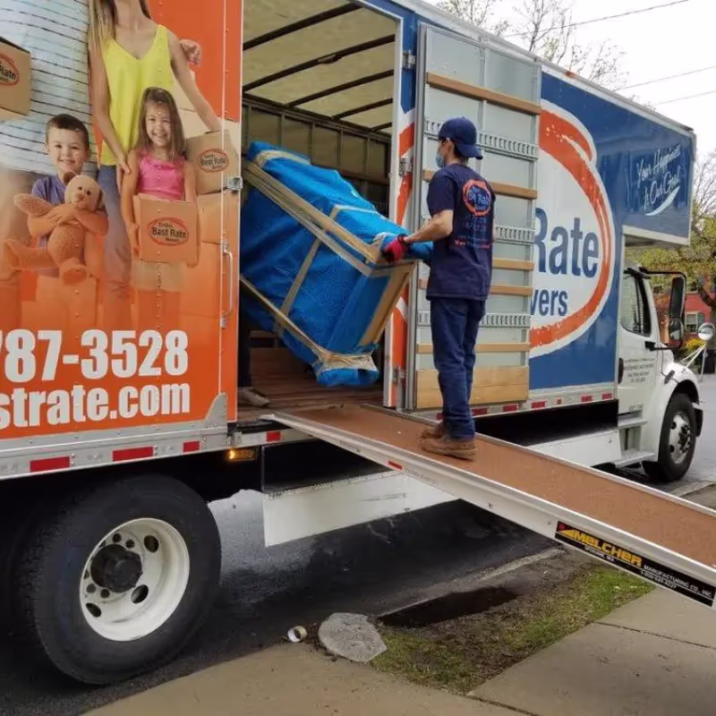Boston movers wrapping and protecting delicate items